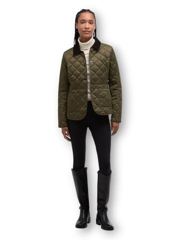 Barbour Deveron Quilt - Capospalla Donna - Verde