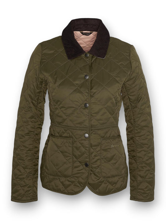 Barbour Deveron Quilt - Capospalla Donna - Verde