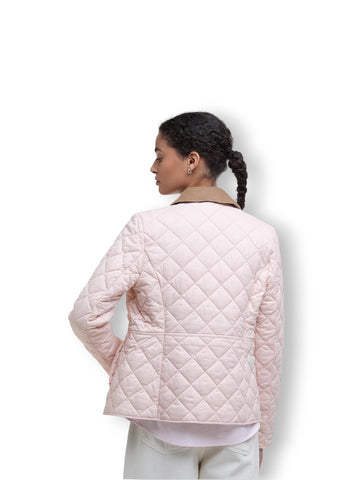 Barbour Deveron Quilt - Capospalla Donna - Rosa