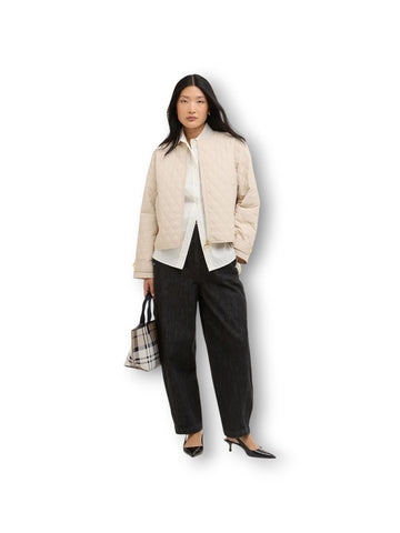 Barbour Whillan Quilted Jacket - Capospalla Donna - Panna