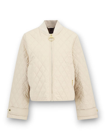 Barbour Whillan Quilted Jacket - Capospalla Donna - Panna