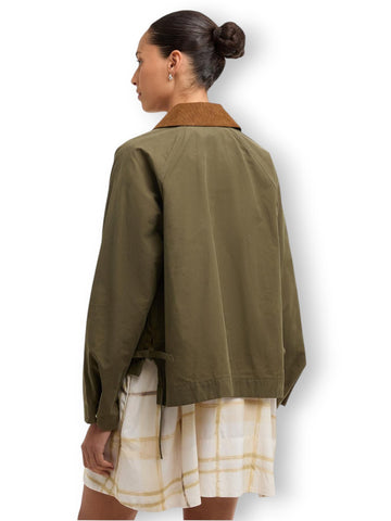 Barbour Medland Showerproof Jacket - Capospalla Donna - Verde