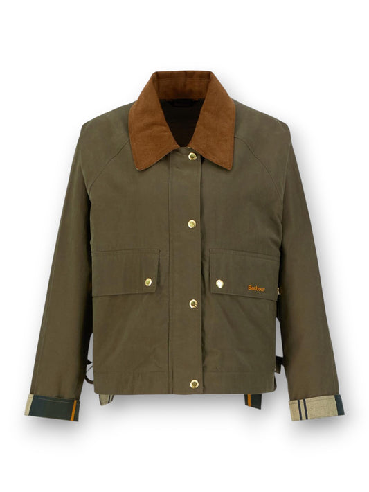 Barbour Medland Showerproof Jacket - Capospalla Donna - Verde