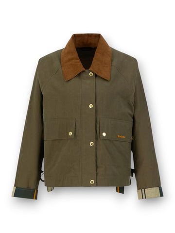 Barbour Medland Showerproof Jacket - Capospalla Donna - Verde