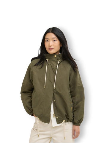 Barbour Hawkridge Showerproof Jacket - Capospalla Donna - Verde