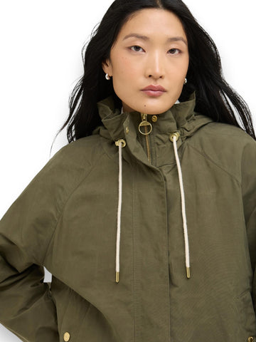 Barbour Hawkridge Showerproof Jacket - Capospalla Donna - Verde