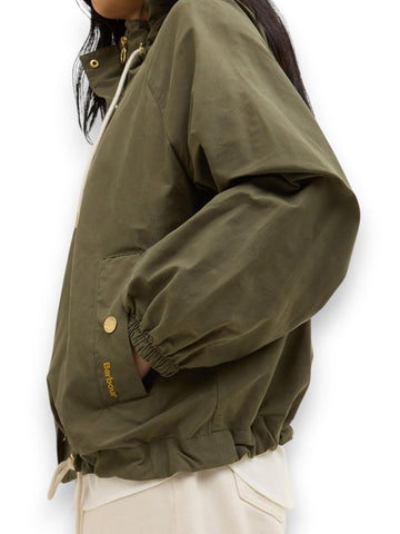Barbour Hawkridge Showerproof Jacket - Capospalla Donna - Verde