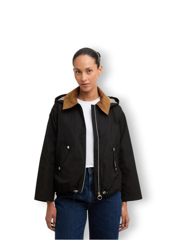 Barbour Weaver Showerproof Jacket - Capospalla Donna - Nero