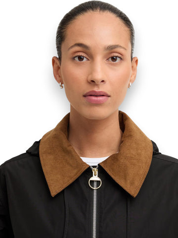 Barbour Weaver Showerproof Jacket - Capospalla Donna - Nero