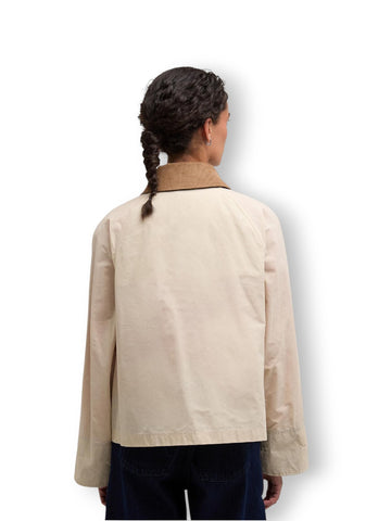 Barbour Icons Spey Showerproof - Capospalla Donna - Panna
