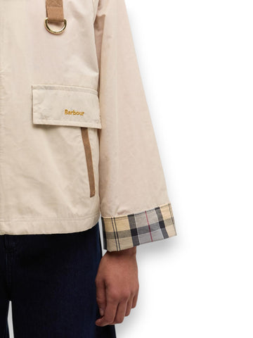 Barbour Icons Spey Showerproof - Capospalla Donna - Panna