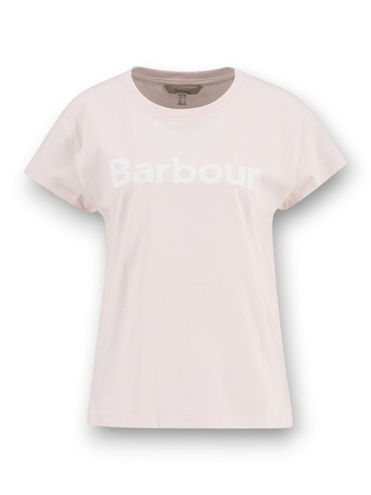 Barbour Hartland T-Shirt - T-Shirt Donna - Rosa