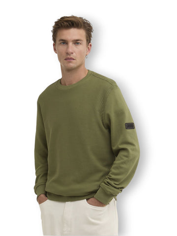 Barbour Kaspain Crewneck Sweatshirt - Felpe Uomo - Verde