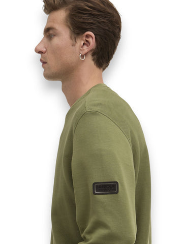 Barbour Kaspain Crewneck Sweatshirt - Felpe Uomo - Verde