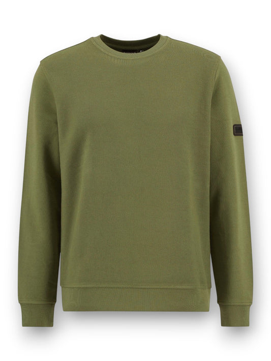 Barbour Kaspain Crewneck Sweatshirt - Felpe Uomo - Verde