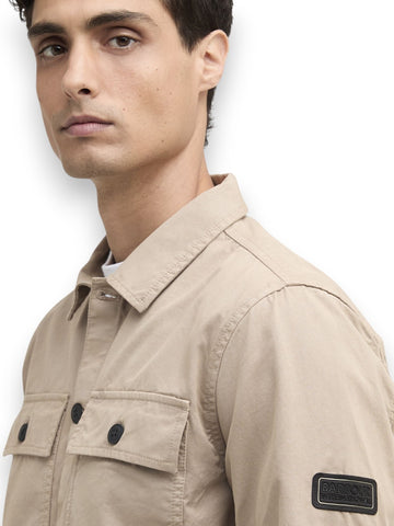 Barbour Arlo Overshirt - Camicie Uomo - Beige