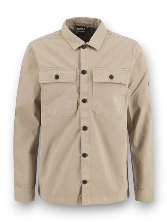 Barbour Arlo Overshirt - Camicie Uomo - Beige