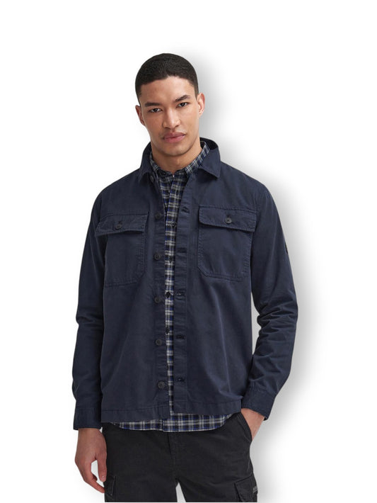 Barbour Arlo Overshirt - Camicie Uomo - Blu