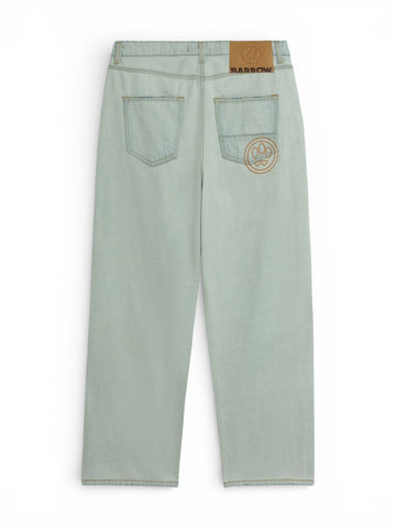 Barrow Denim Pants Unisex - Jeans Unisex - Bianco
