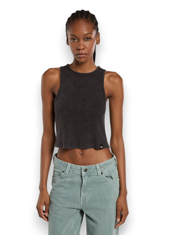 Dickies Plentywood Gd Vest W - T-Shirt Donna - Nero