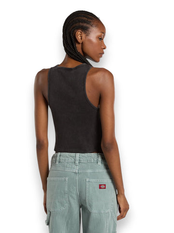 Dickies Plentywood Gd Vest W - T-Shirt Donna - Nero