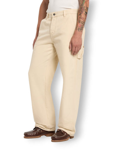 Dickies Canvas Carpenter Lightweight - Pantaloni Uomo - Ecru