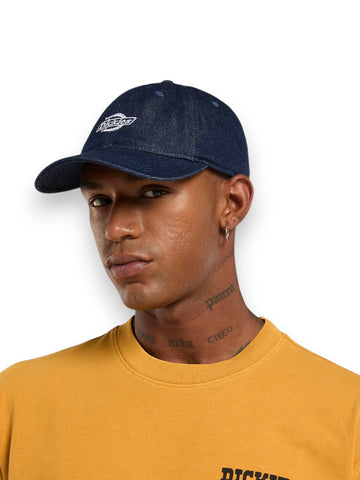 Dickies Dad Cap Denim Classic Blue - Cappelli Uomo - Denim