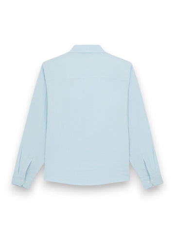 Dickies Gallatin Shirt Ls - Camicie Uomo - Celeste