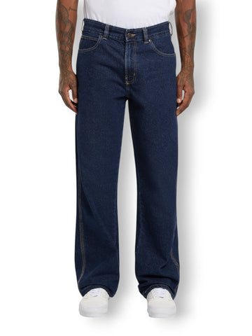 Dickies 954 Relaxed Straight Work Fog Bl - Jeans Uomo - Denim Scuro