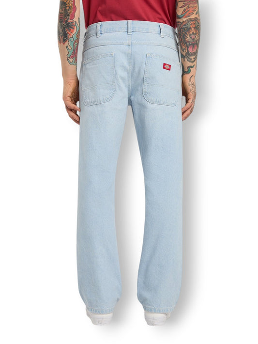 Dickies 954 Relaxed Straight Work Fog Bl - Jeans Uomo - Denim Chiaro