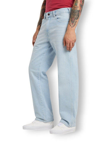 Dickies 954 Relaxed Straight Work Fog Bl - Jeans Uomo - Denim Chiaro