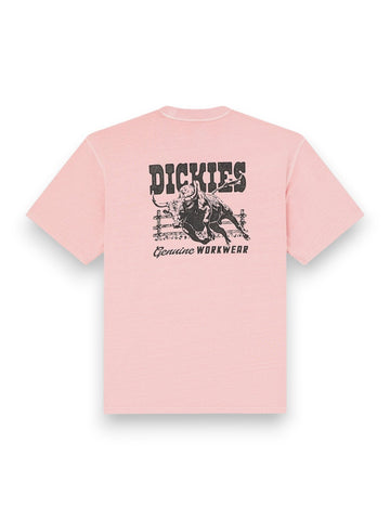 Dickies Buchtell Ss Tee Bridal Rose - T-Shirt Uomo - Rosa