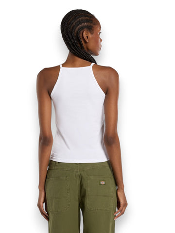 Dickies Honeyville Tank - T-Shirt Donna - Bianco