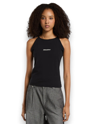 Dickies Honeyville Tank - T-Shirt Donna - Nero