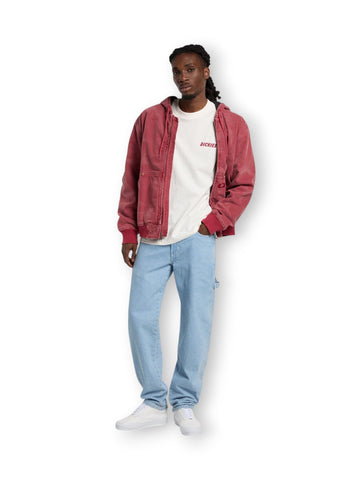 Dickies Dry Ridge Ss Tee Egret - T-Shirt Uomo - Panna