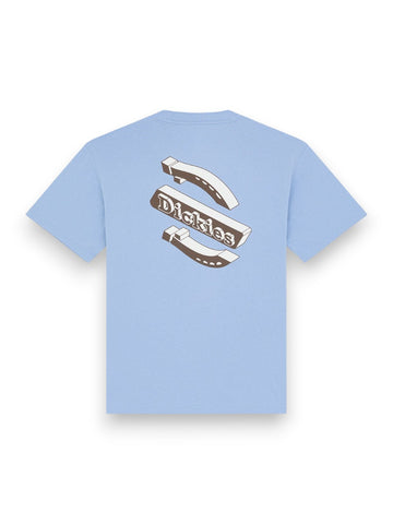 Dickies Thornville Ss Tee Endless Sky - T-Shirt Uomo - Azzurro