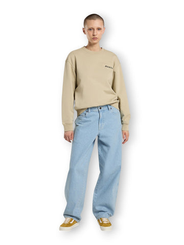 Dickies 957 Loose Tapered Work Je - Jeans Donna - Denim Chiaro