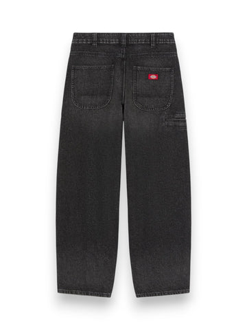 Dickies 957 Loose Tapered Work Je - Jeans Donna - Nero