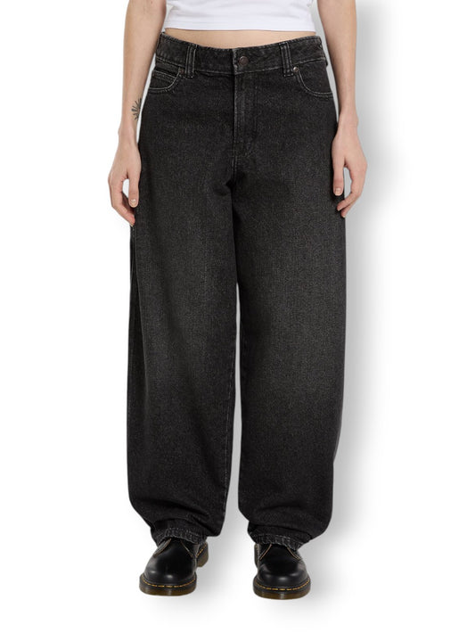 Dickies 957 Loose Tapered Work Je - Jeans Donna - Nero