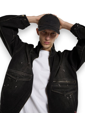 Dickies Middlefield Wash Dad Cap Black - Cappelli Uomo - Nero