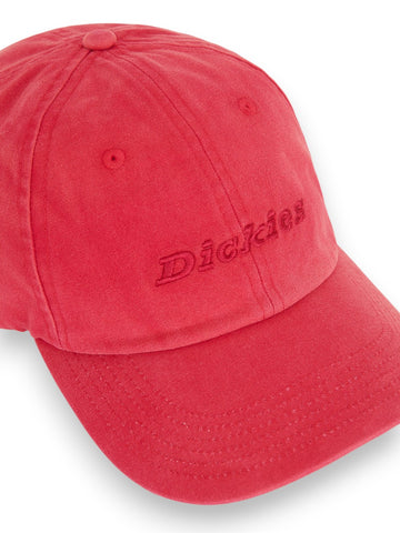 Dickies Middlefield Wash Dad Cap Garne - Cappelli Uomo - Rosso