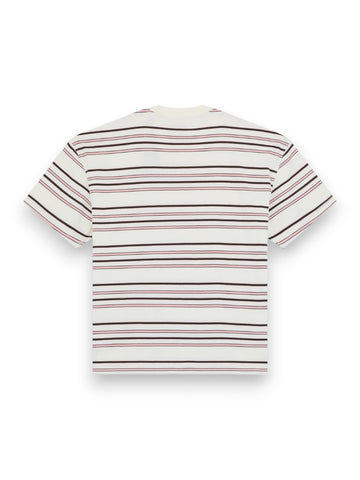 Dickies East Liberty Stripe Tee Egret - T-Shirt Uomo - Righe