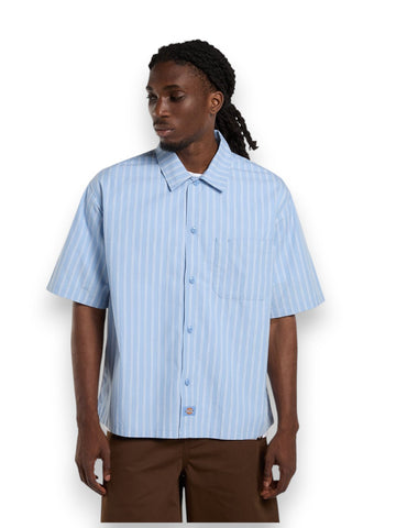 Dickies Venedocia Stripe Shirt Ss Endle - Camicia Uomo - Righe