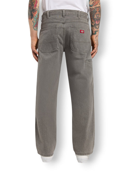 Dickies Double Knee Loose Straight - Jeans Uomo - Grigio