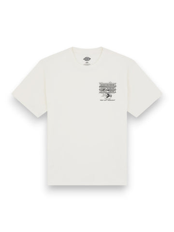 Dickies Lynndyl Ss Tee - T-Shirt Uomo - Panna