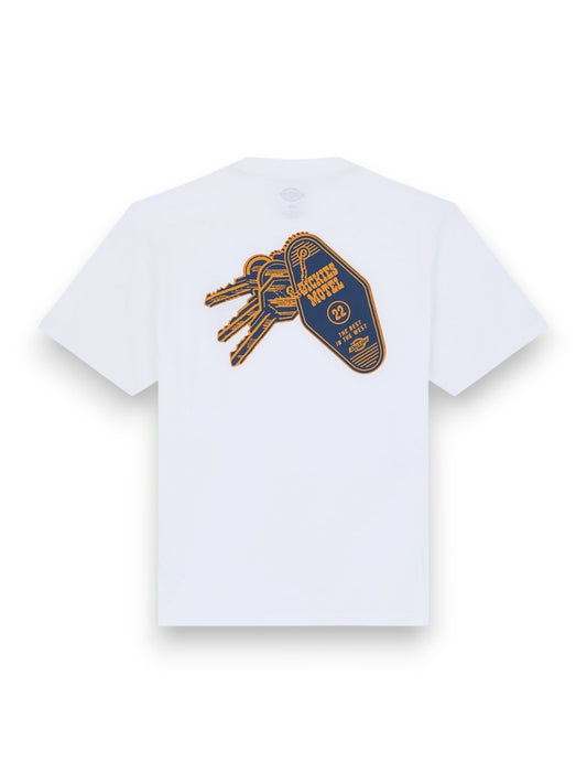 Dickies Plain City Ss Tee - T-Shirt Uomo - Bianco
