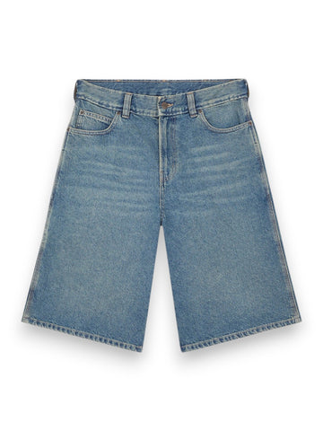 Dickies 958 13 Inch Loose Short J Khaki Tntd - Shorts Uomo - Denim