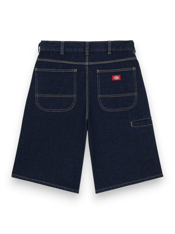 Dickies 958 13 Inch Loose Short J Rinsed - Shorts Uomo - Denim Scuro