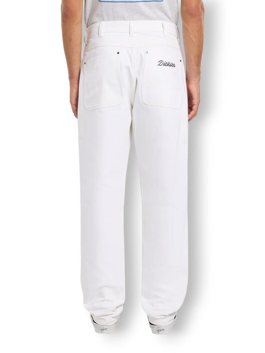Dickies Wellsville Loose Tapered - Jeans Uomo - Bianco
