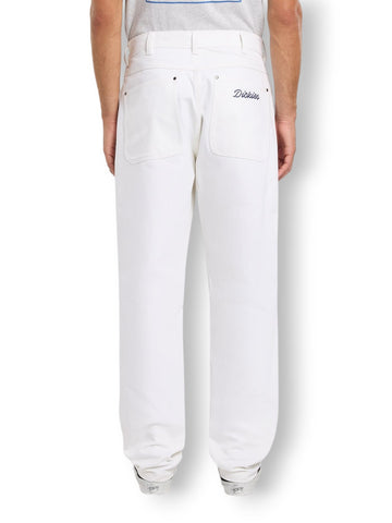 Dickies Wellsville Loose Tapered - Jeans Uomo - Bianco